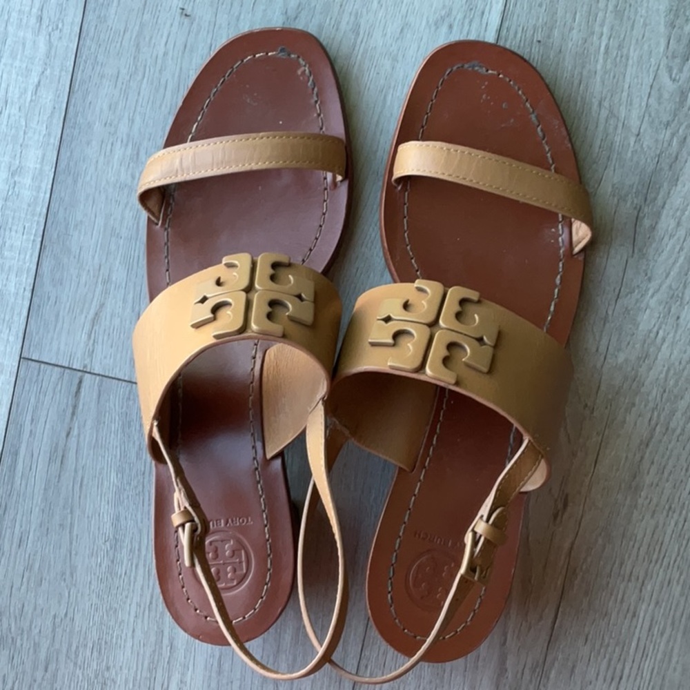 Size 10 Tory Burch Tan Slingback Sandal